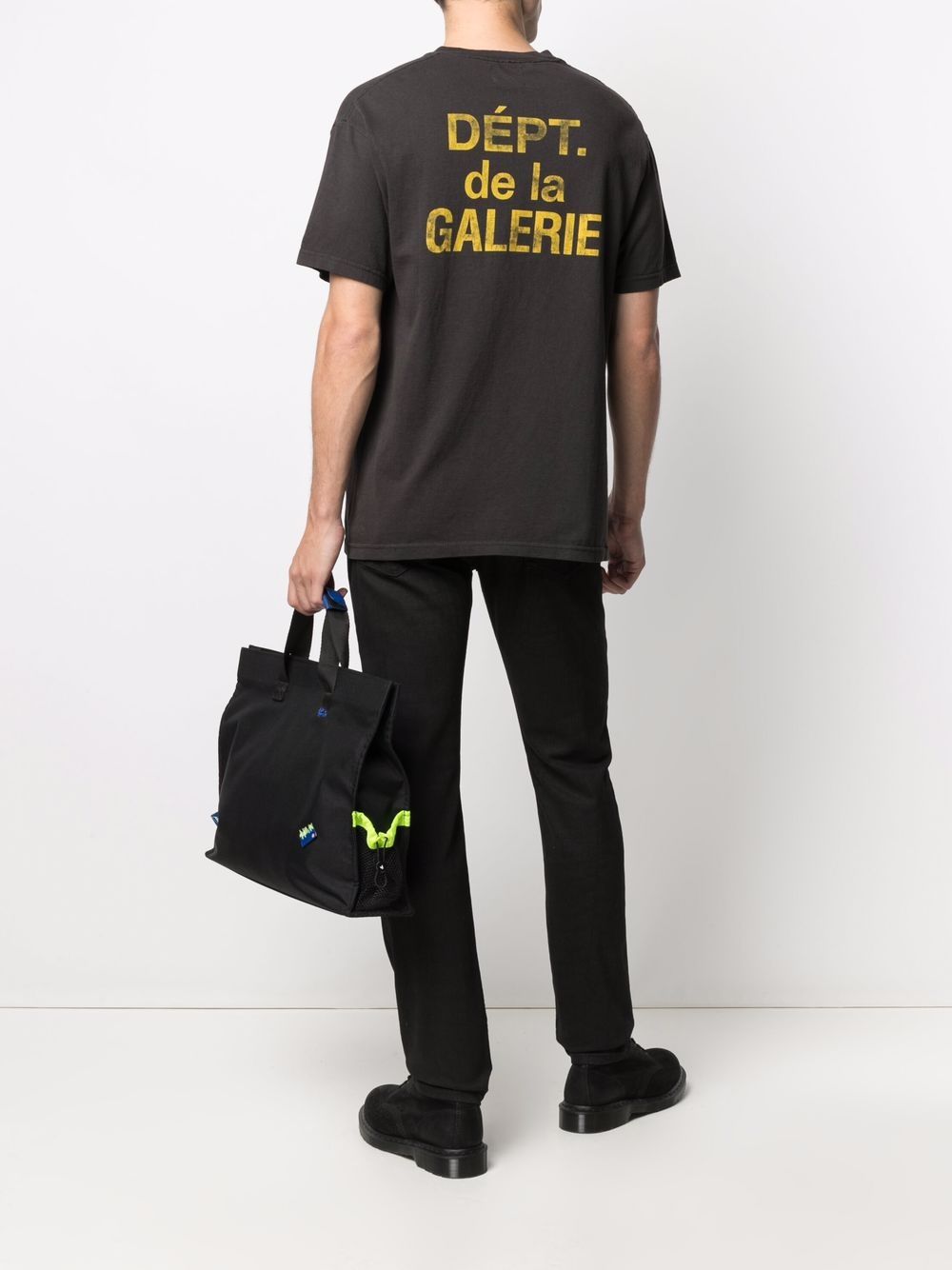 GALLERY DEPT. T-shirt met logoprint - Zwart