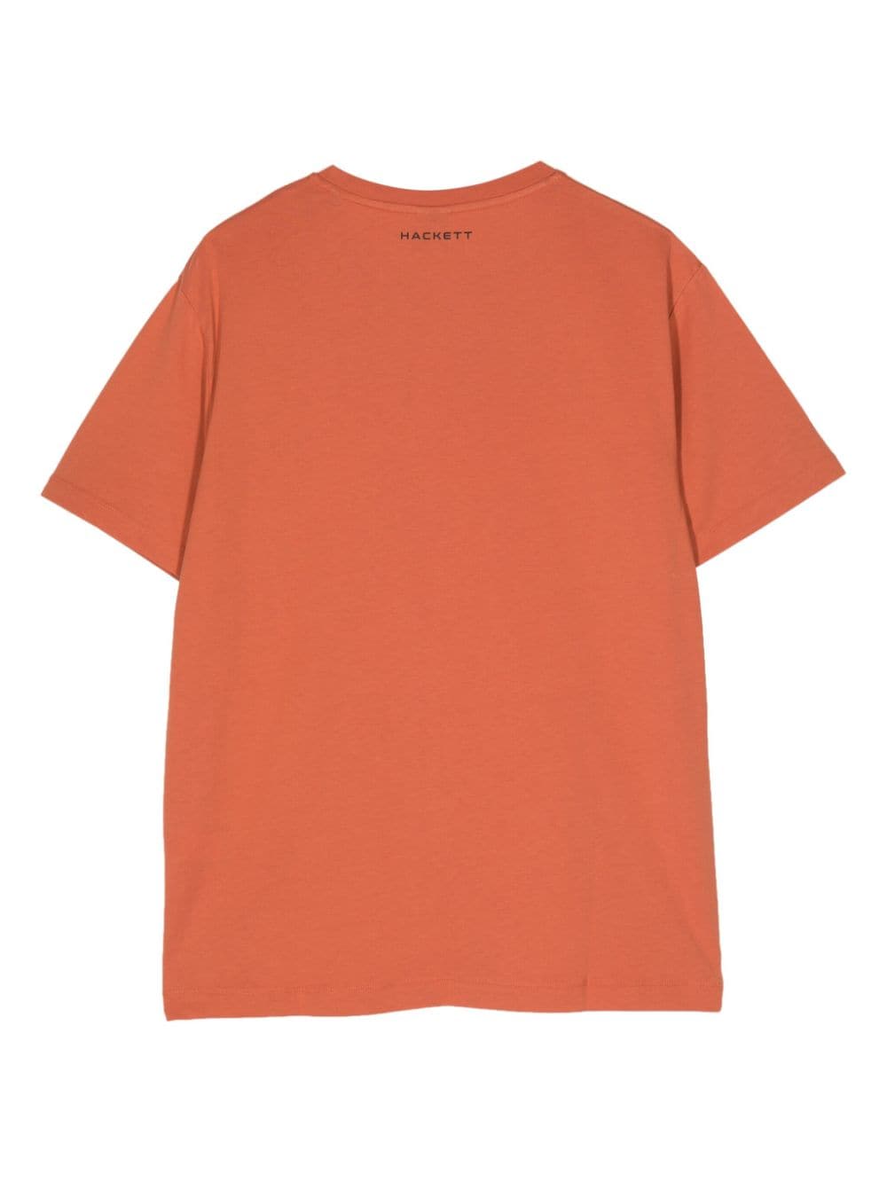 Hackett x Aston Martin T-shirt met logo-reliëf - Oranje
