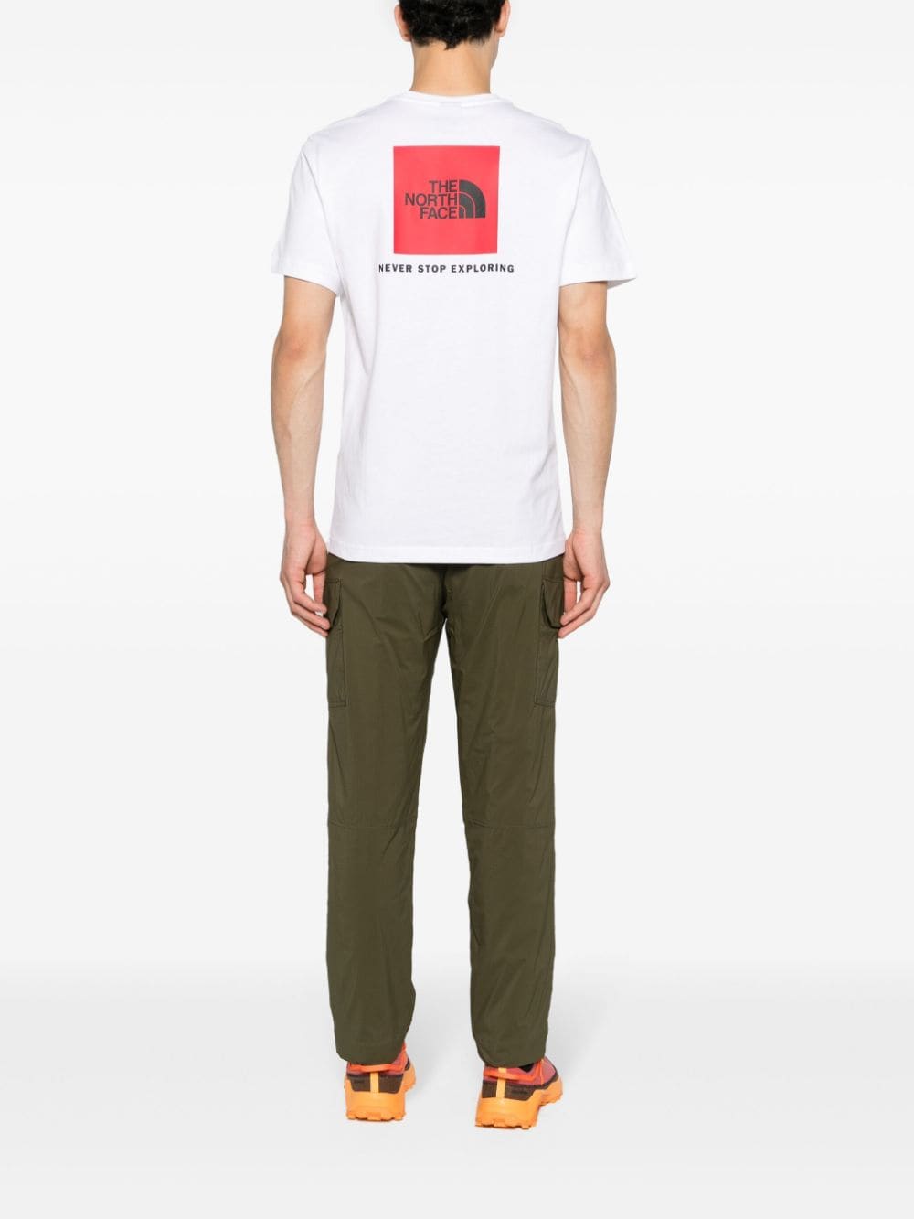 The North Face Redbox-print cotton T-shirt - Wit