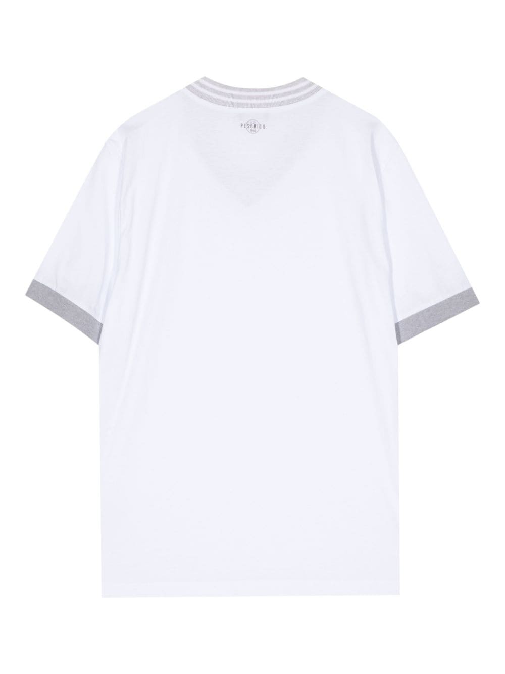 Peserico T-shirt met V-hals - Wit
