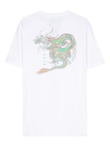 Maharishi Bamboo Construction cotton T-shirt - Wit