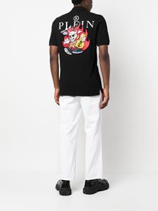 Philipp Plein T-shirt met logo - Zwart