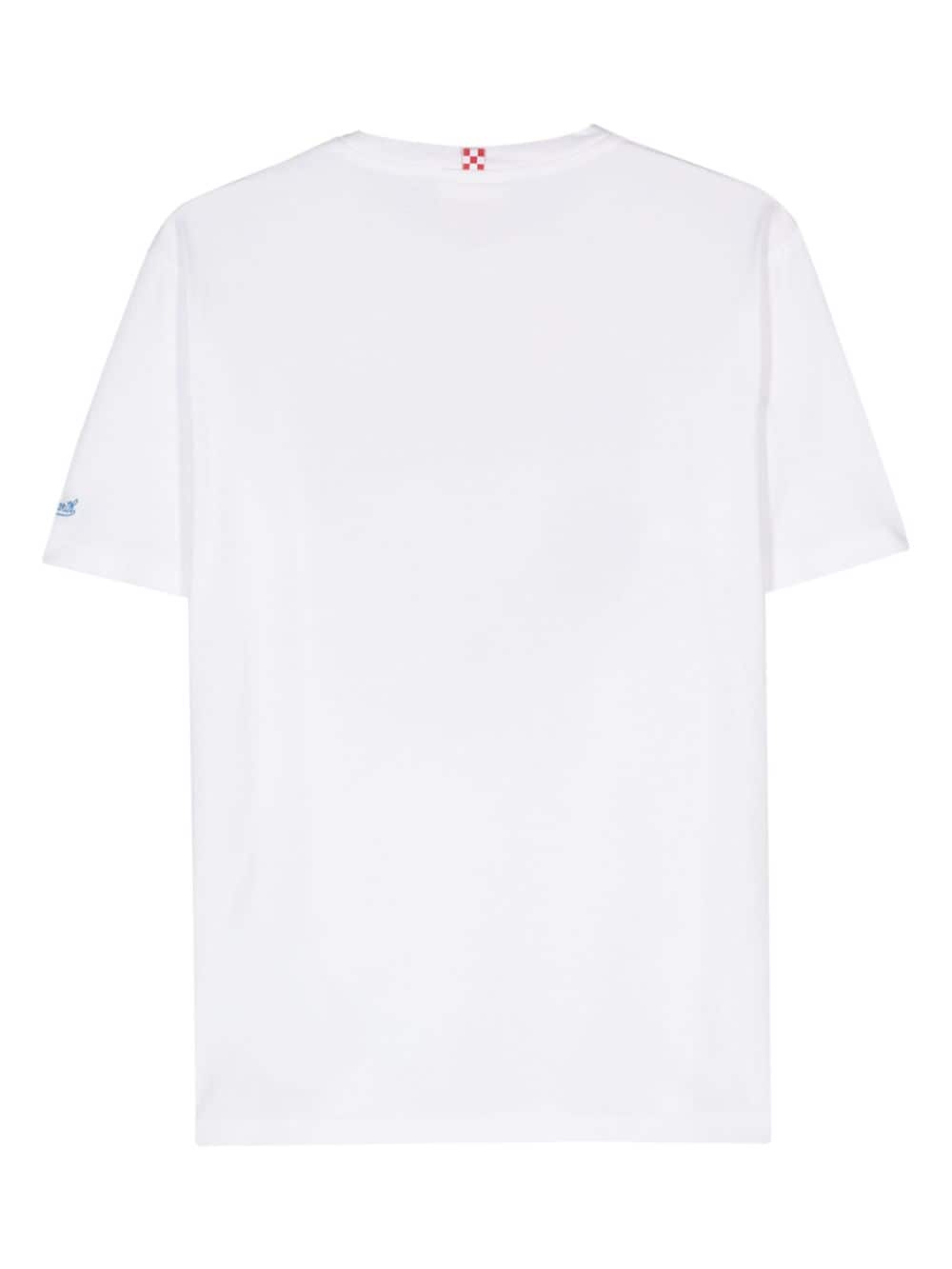 MC2 Saint Barth graphic-print cotton T-shirt - Wit