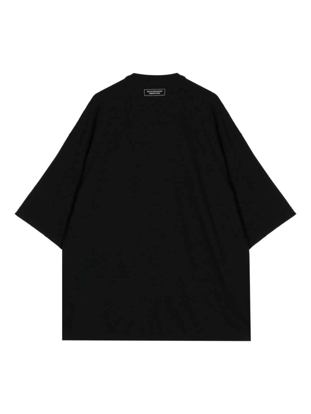 Undercover Katoenen T-shirt met grafische print - Zwart