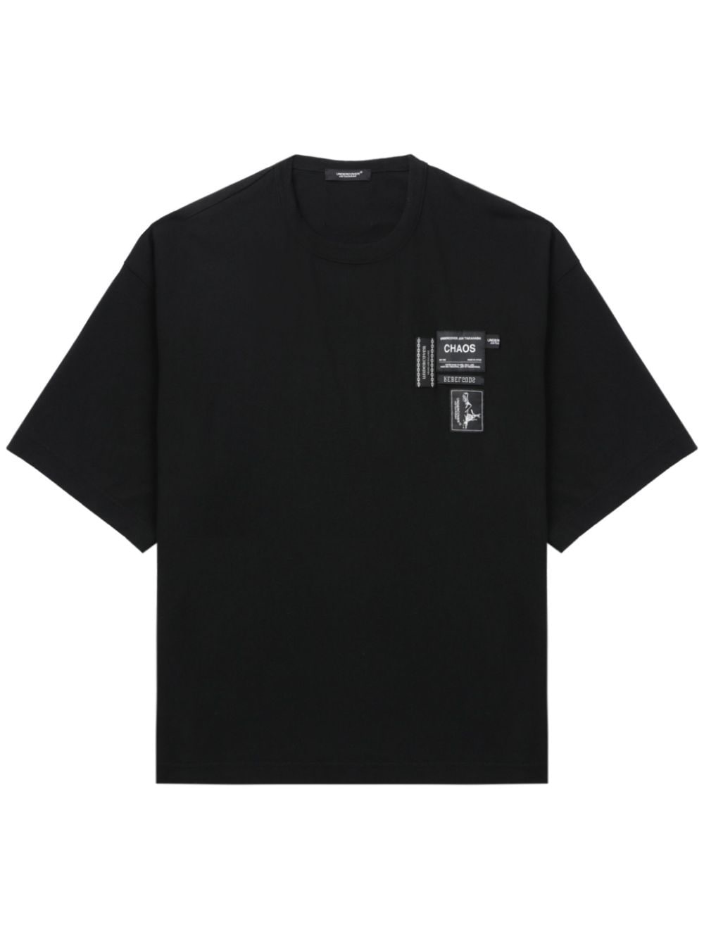 Undercover T-shirt met logo - Zwart