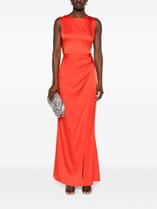 Simkhai Tommy open-back gown - Rood