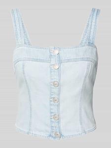 Levi's Korte top met knoopsluiting, model 'DREA'