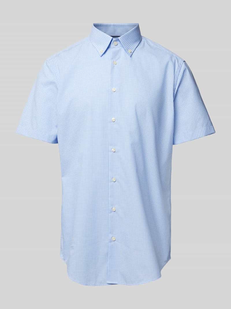 Christian Berg Men Regular fit zakelijk overhemd met button-downkraag