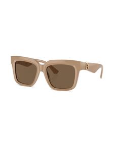 Burberry Eyewear Zonnebril met vierkant montuur - Beige