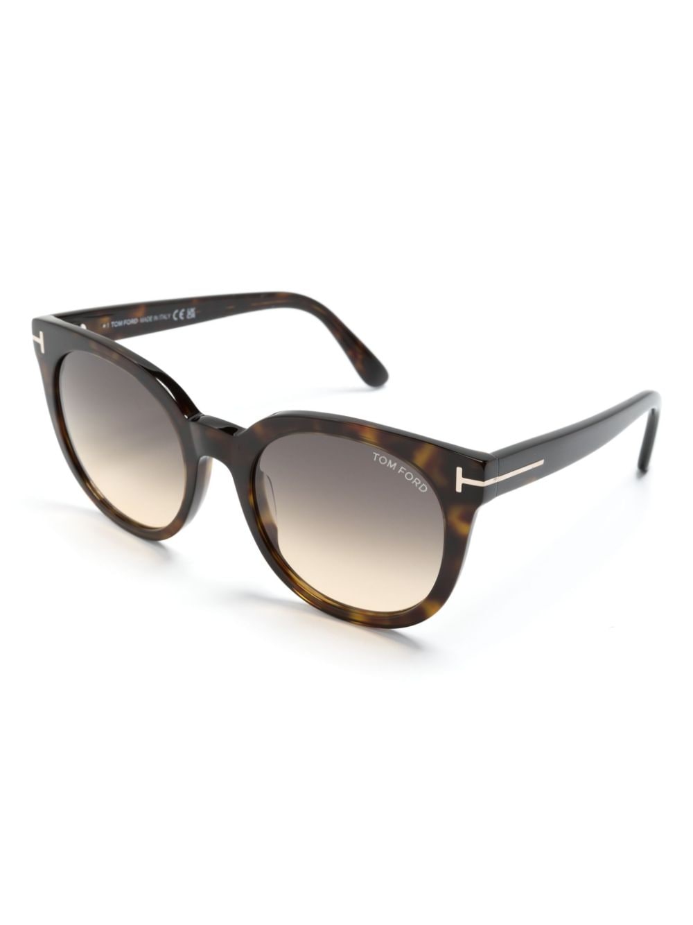 TOM FORD Eyewear Moira round-frame sunglasses - Bruin