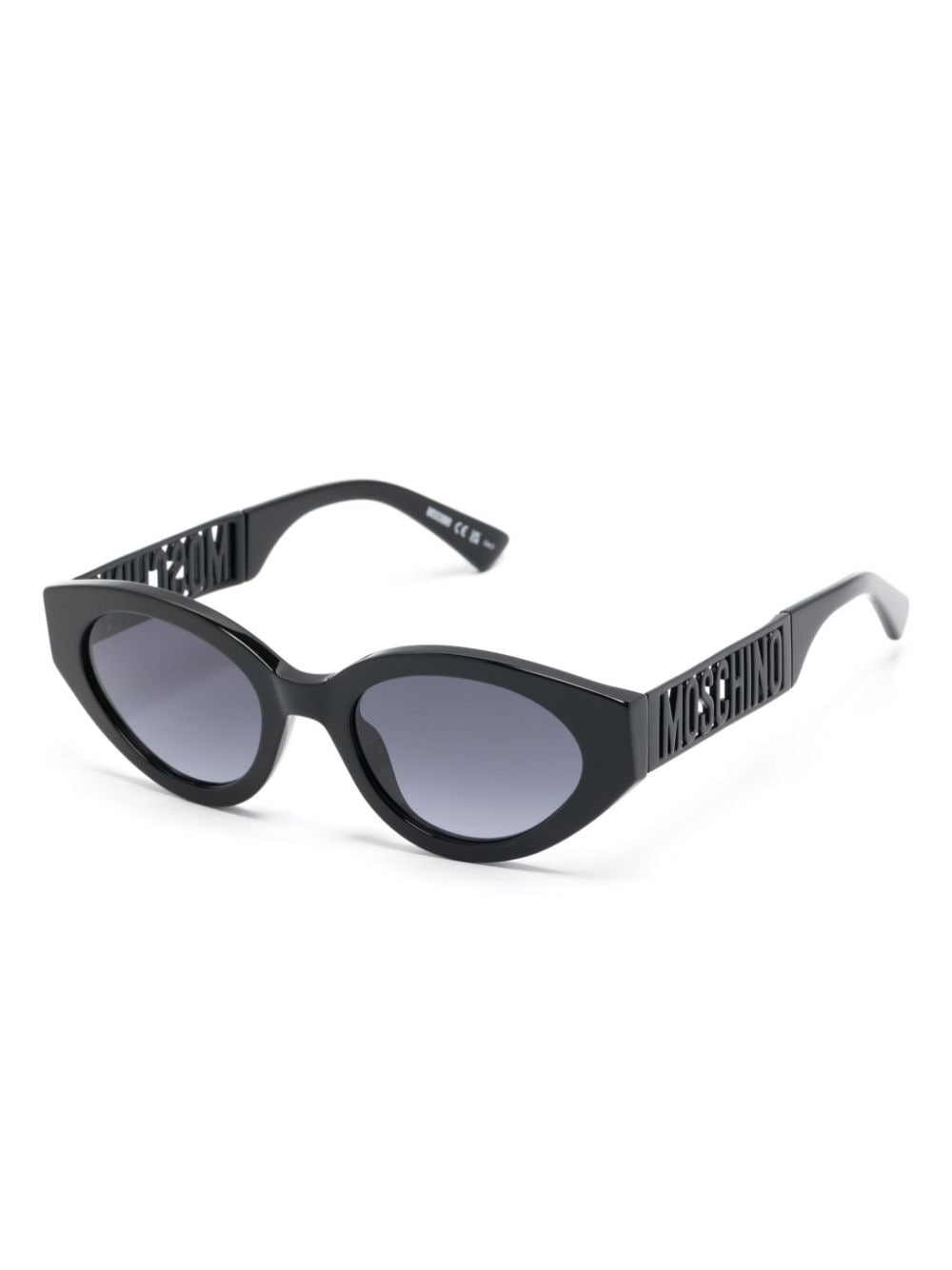 Moschino Eyewear oval-frame sunglasses - Zwart
