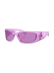 Prada Eyewear Prada PR A14S zonnebril met ovalen montuur - Roze