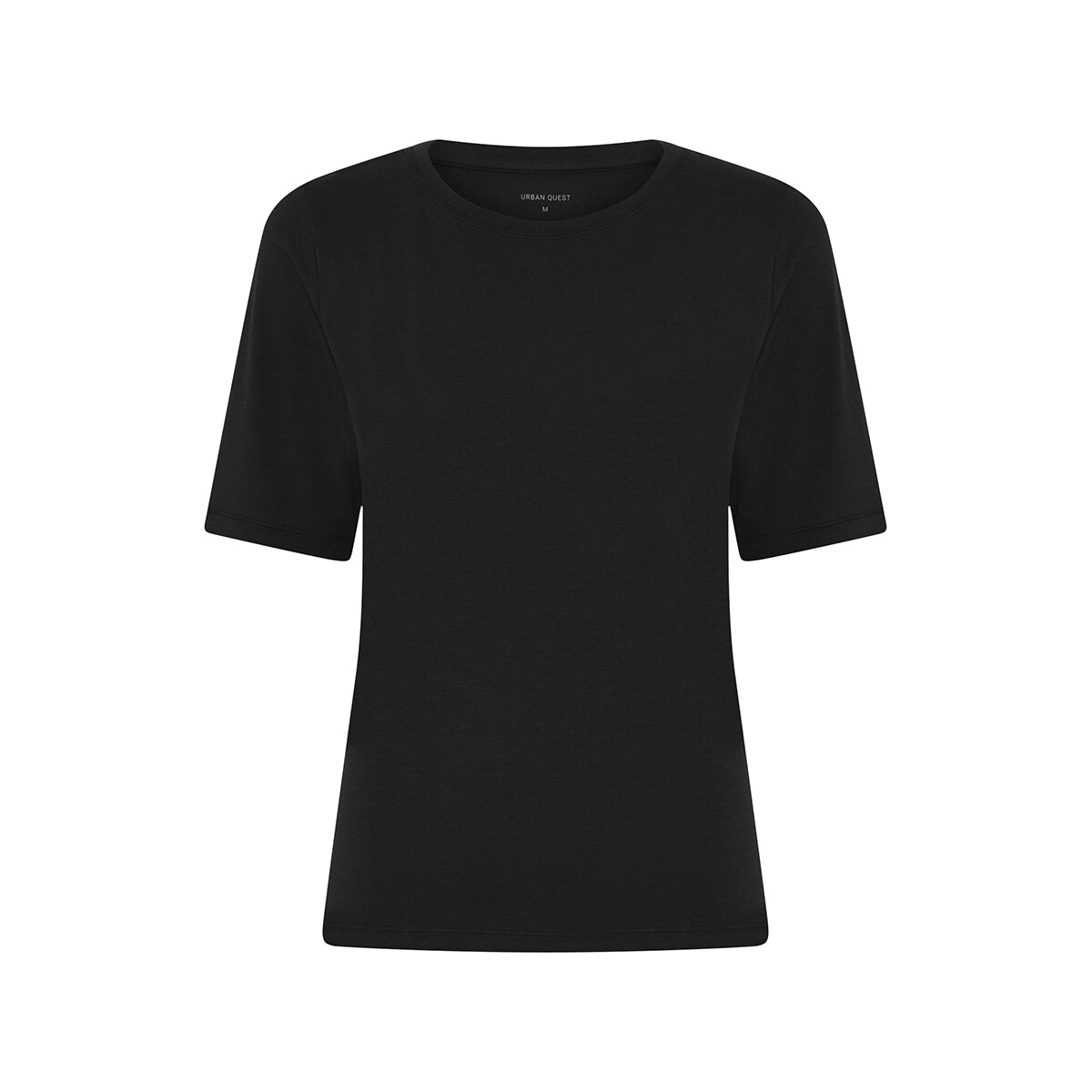 Urban Quest Bamboo Slim Fit T-shirt, Kleur: Zwart