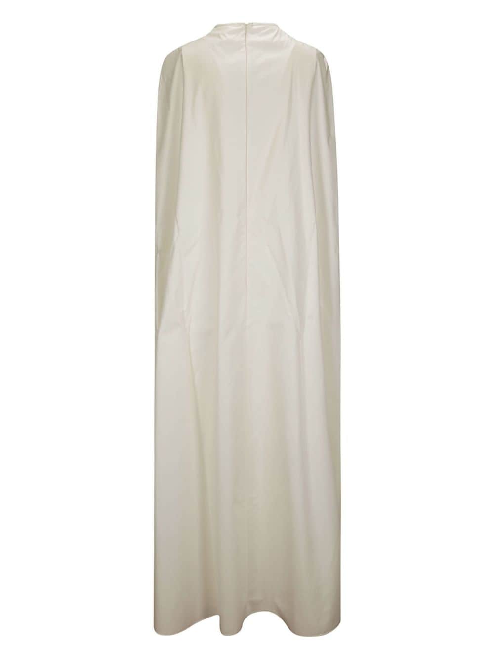 Sportmax sleeveless cotton maxi dress - Wit