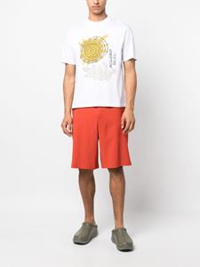 Jacquemus T-shirt met logoprint - Wit