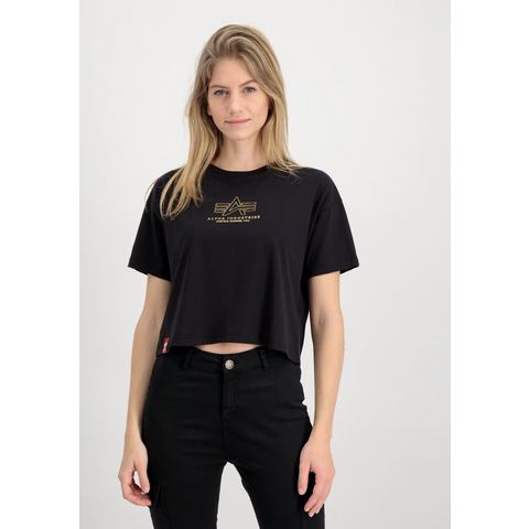 Alpha Industries T-shirt  Women - T-Shirts Basic T COS ML Foil Print Wmn