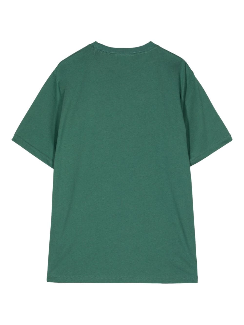PS Paul Smith Badges-print organic-cotton T-shirt - Groen