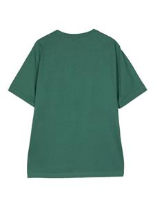 PS Paul Smith zebra-logo organic-cotton T-shirt - Groen