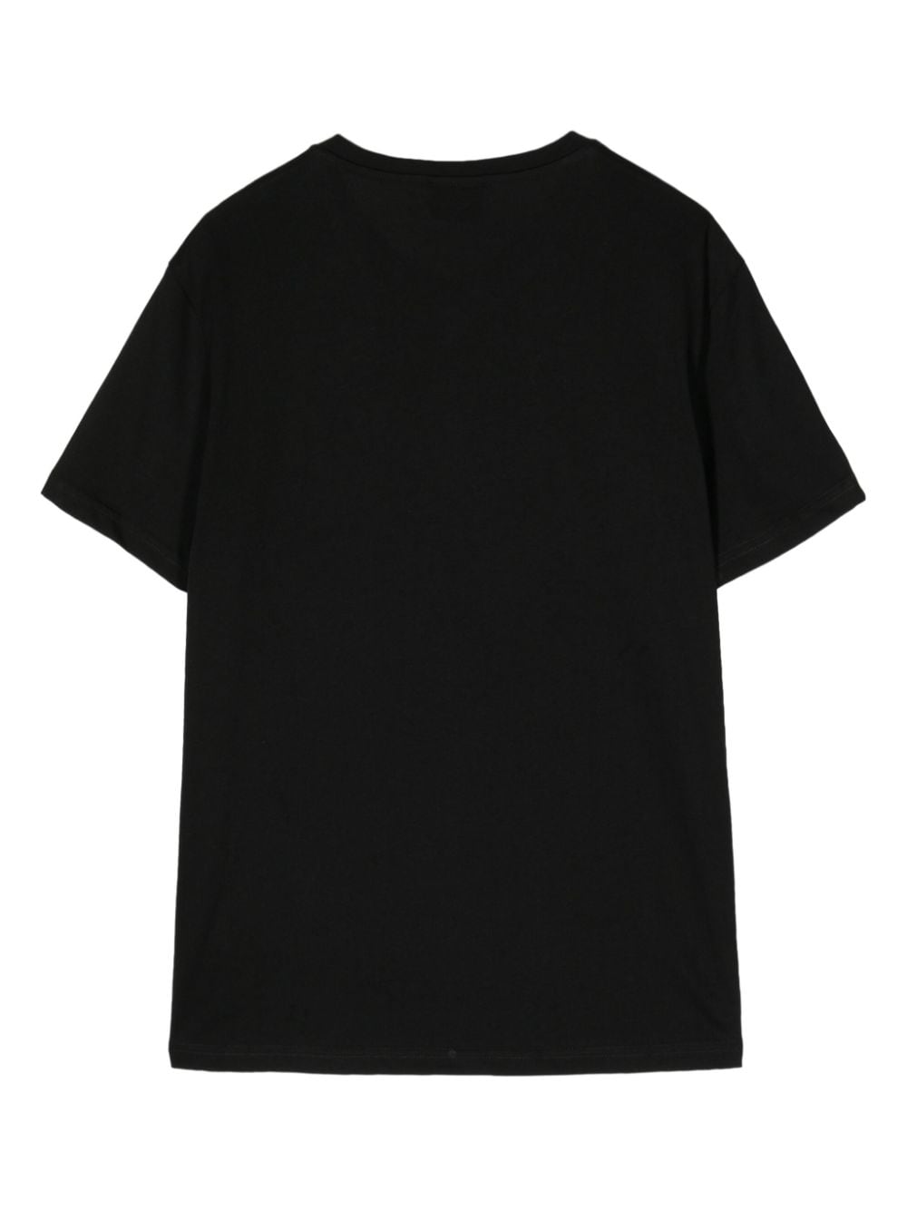 PS Paul Smith zebra-patch organic-cotton T-shirt - Zwart