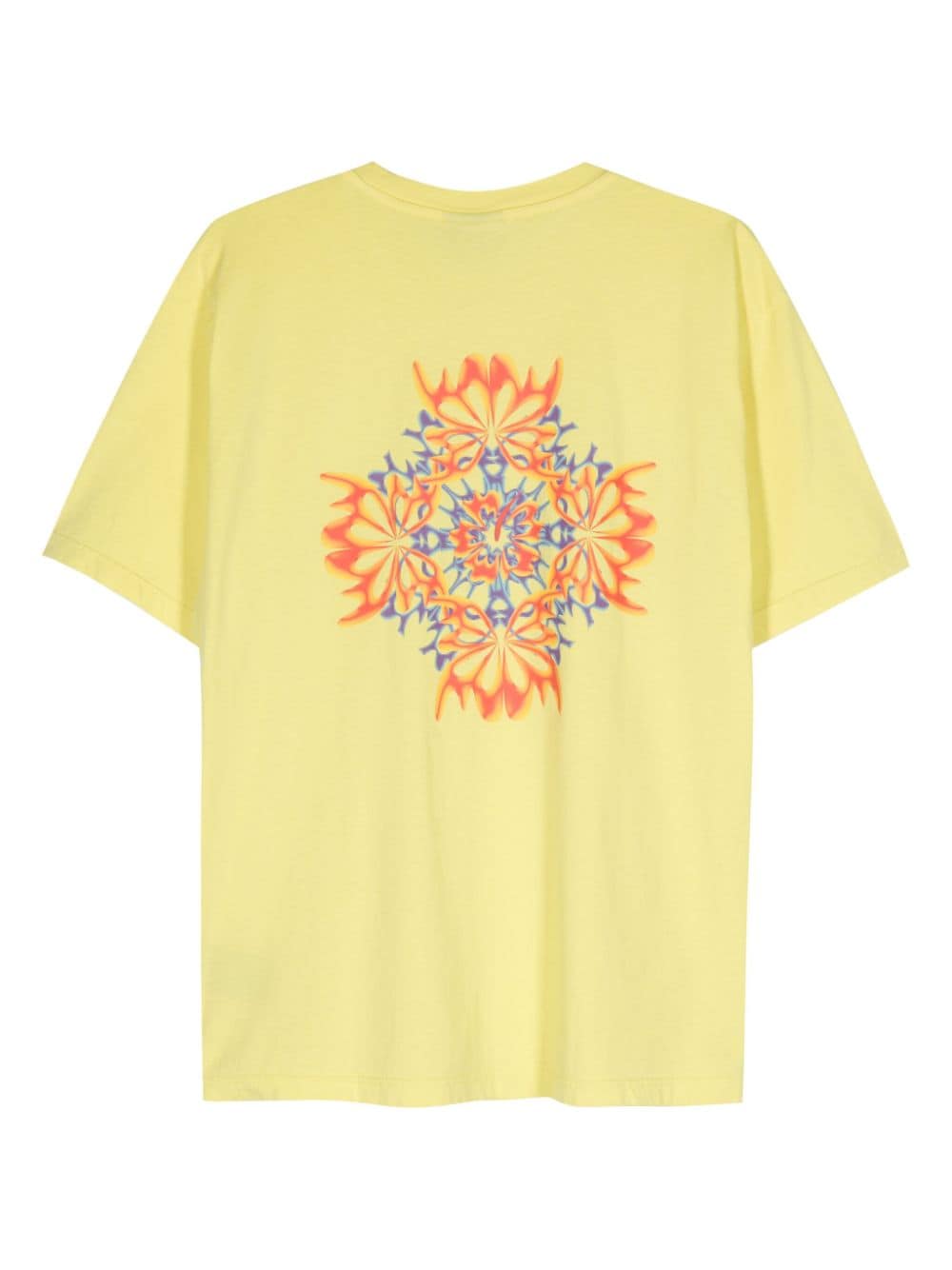 BLUEMARBLE UOLucky logo-print T-shirt - Geel