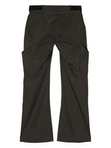 Hyein Seo belted bootcut trousers - Grijs
