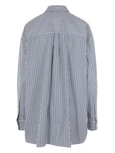 Bottega Veneta striped cotton shirt - Wit