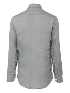Barena long-sleeve linen shirt - Grijs