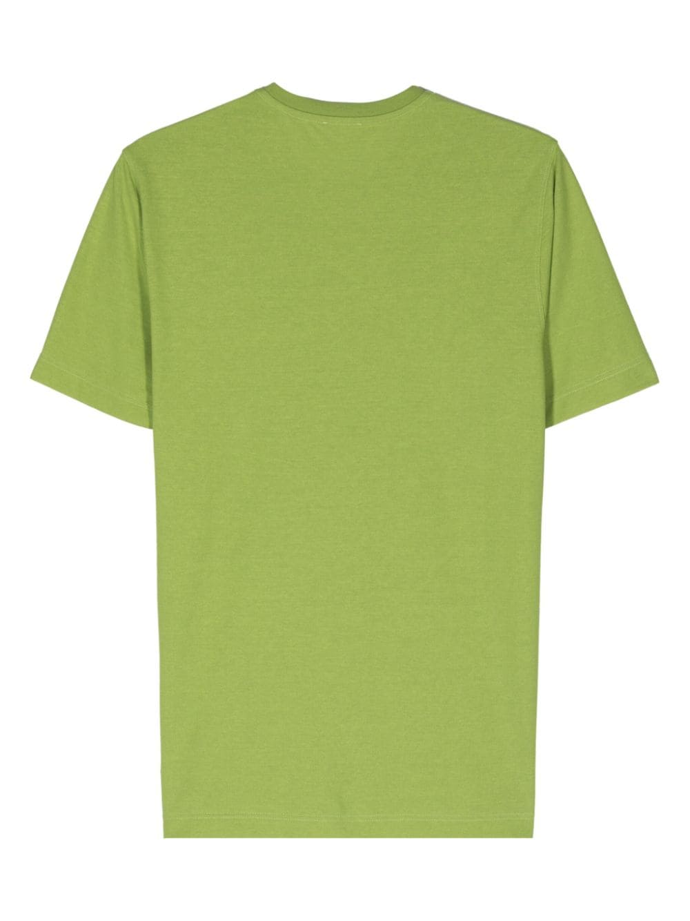 Zanone crew-neck organic cotton T-shirt - Groen