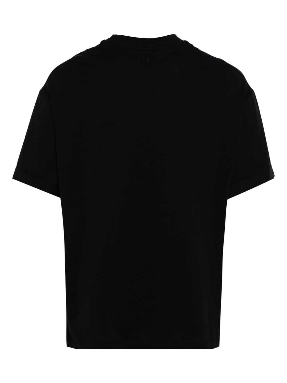 Neil Barrett contrast-trim cotton t-shirt - Zwart