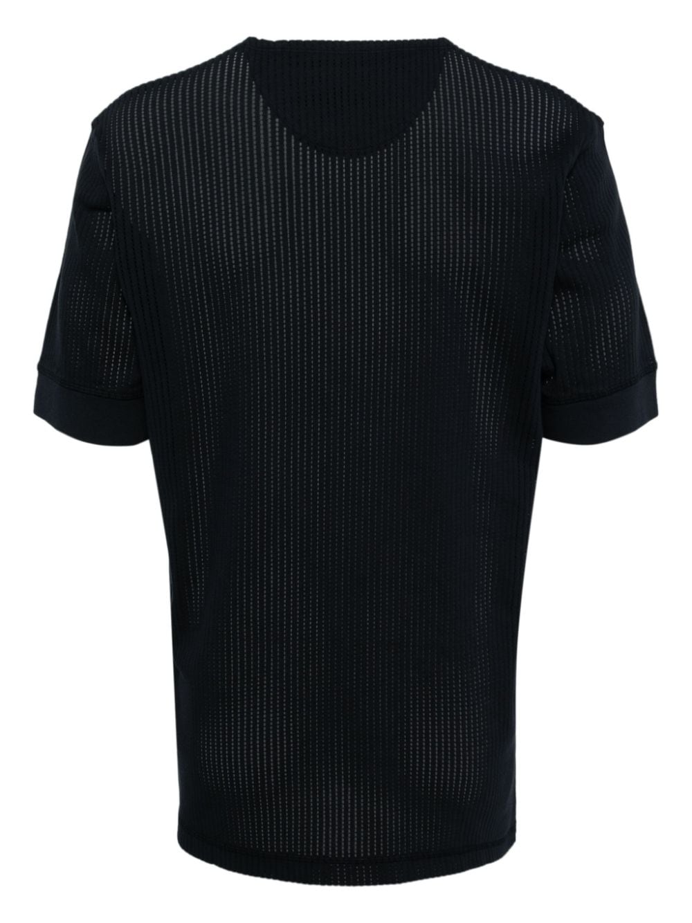 Sunspel x Nigel Cabourn mesh cotton T-shirt - Blauw