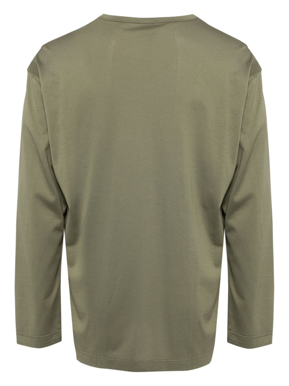 Sunspel x Nigel Cabourn long-sleeved cotton T-shirt - Groen