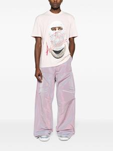 Ih Nom Uh Nit This Is Authentic Mask-print T-shirt - Roze