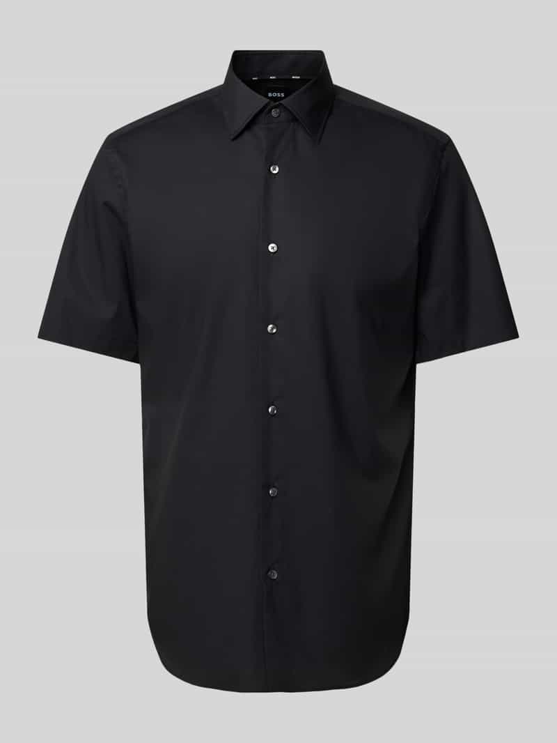 BOSS Modern Fit Regular fit zakelijk overhemd met kentkraag, model 'Joe'