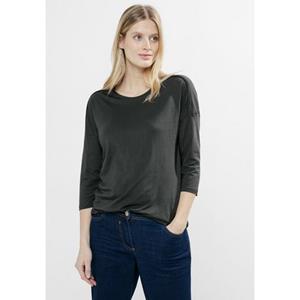 Cecil Kurzarmshirt TOS Rib Shoulder T-shirt