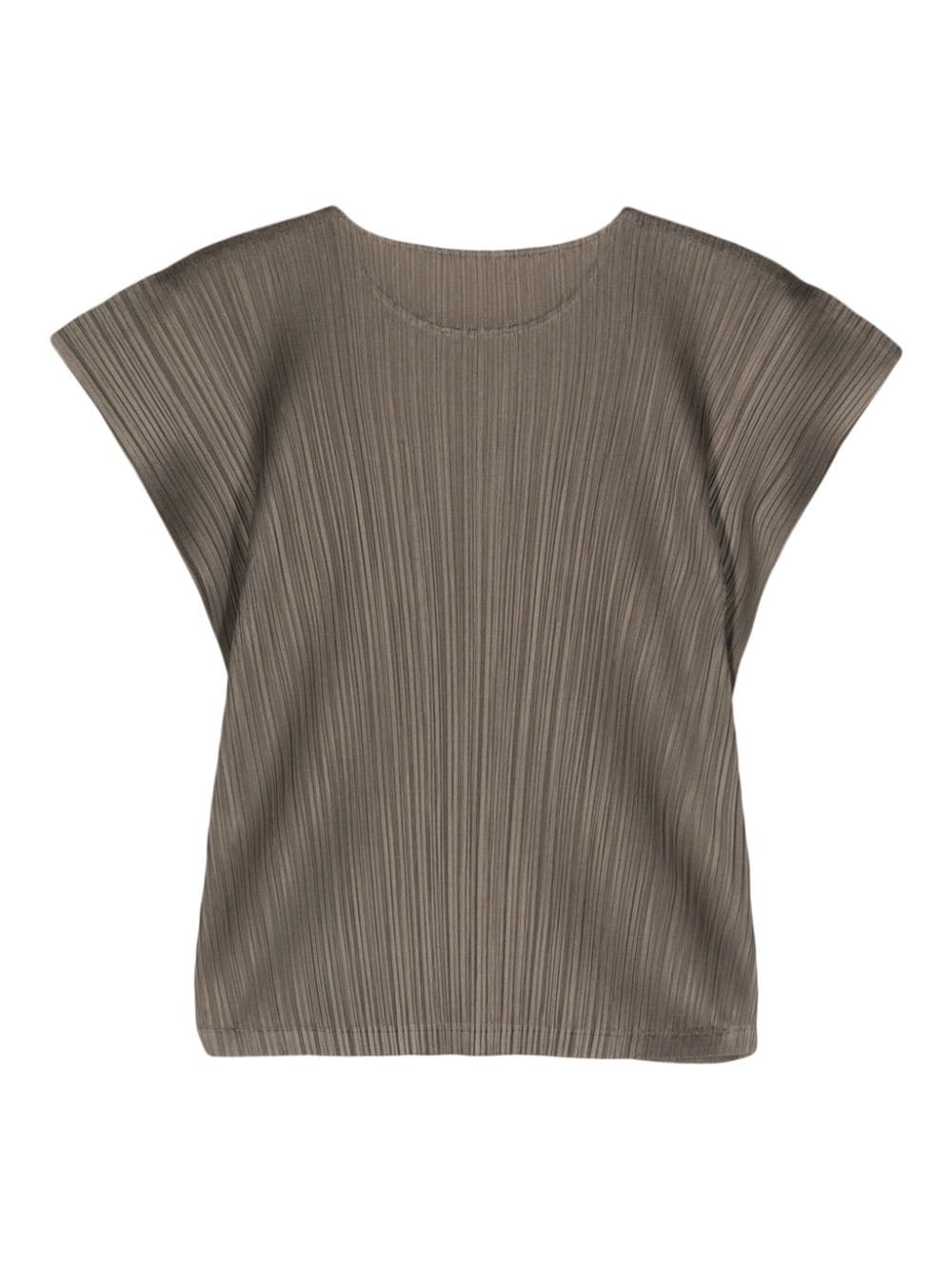 Pleats Please Issey Miyake Monthly Colors: March pleated top - Groen