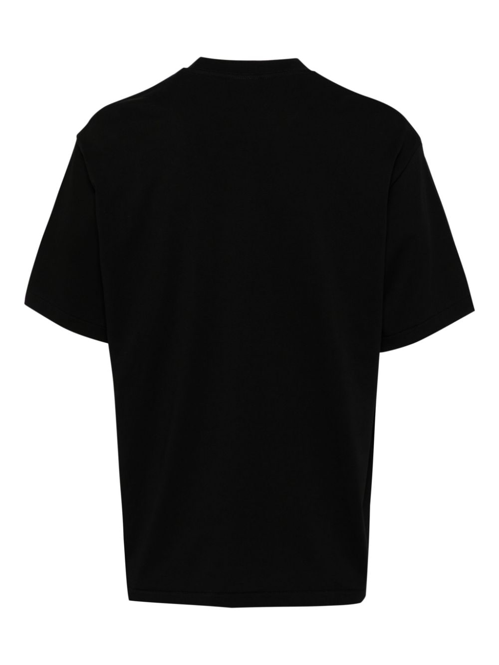 A BATHING APE embroidered-logo cotton t-shirt - Zwart