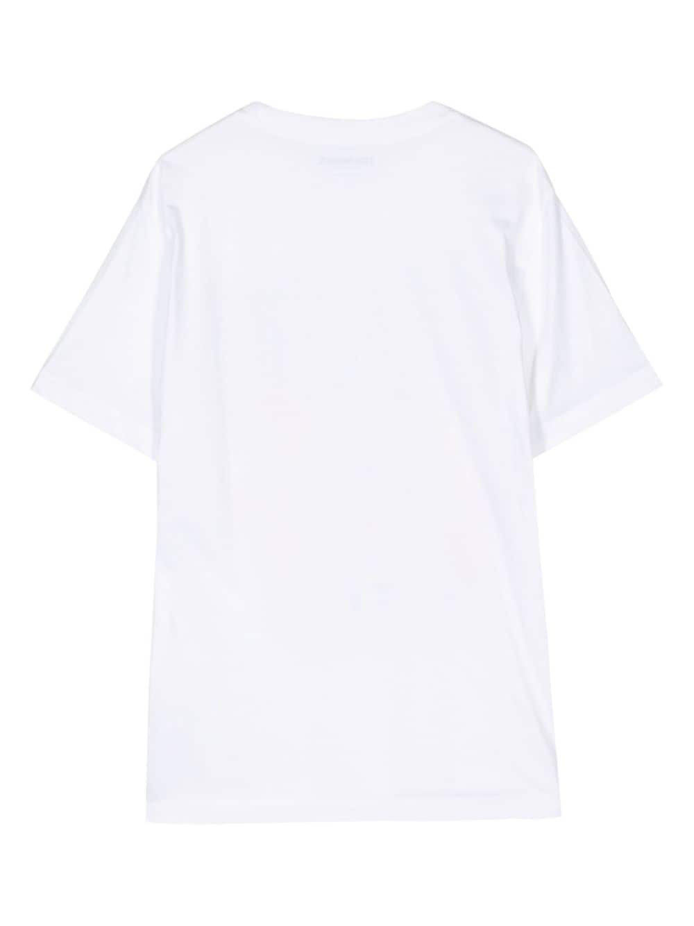 True Religion logo-print cotton T-shirt - Wit