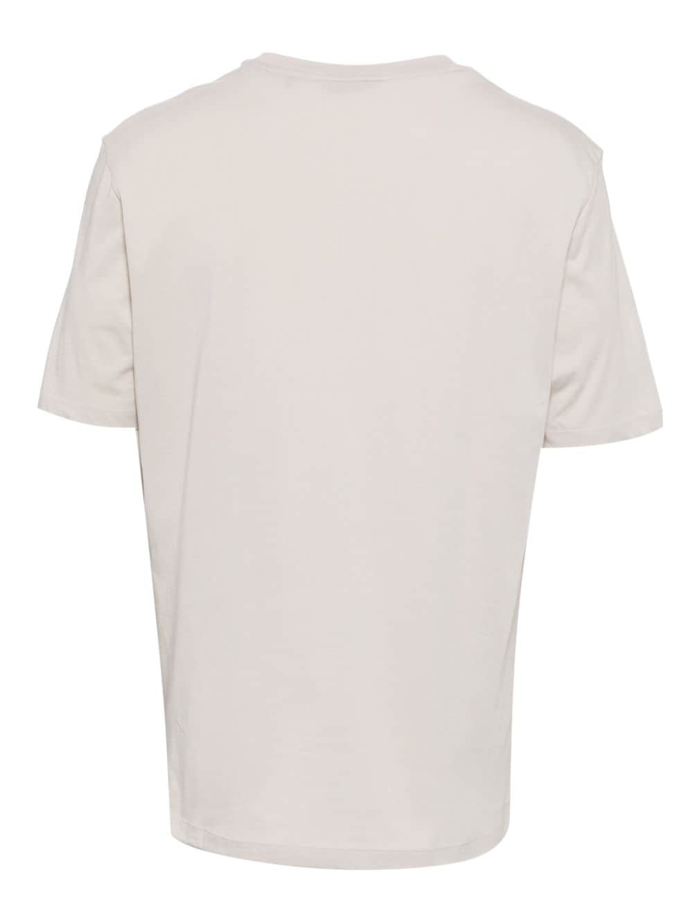 HUGO logo-print cotton T-shirt - Grijs