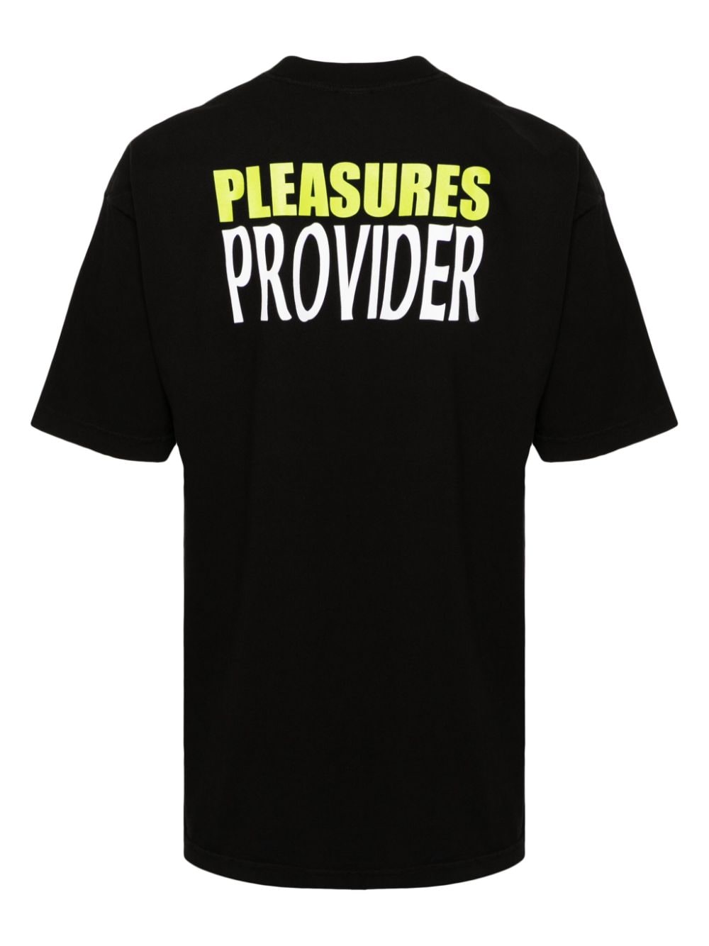 Pleasures T-shirt met print - Zwart