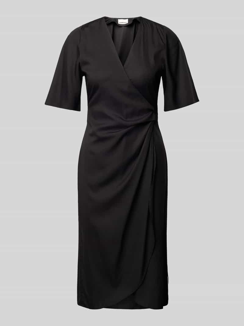 ARMEDANGELS Midi-jurk met strikceintuur, model 'NATAALE'