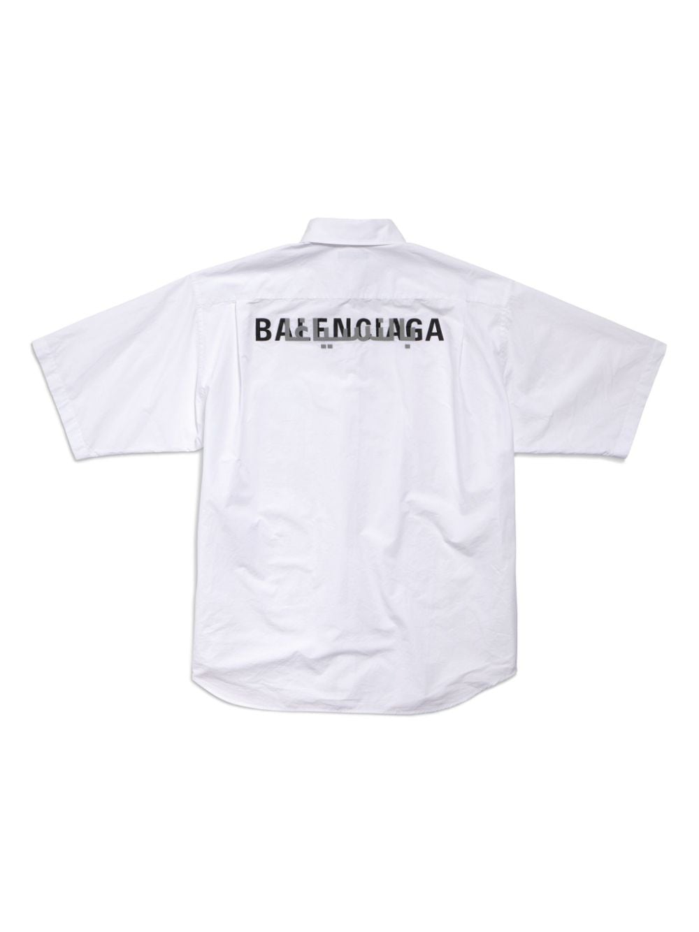 Balenciaga short sleeve shirt - Wit