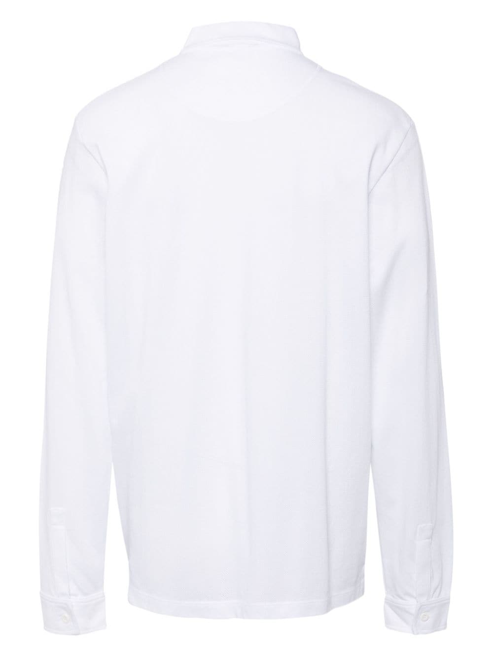 Sunspel Riviera cotton shirt - Wit