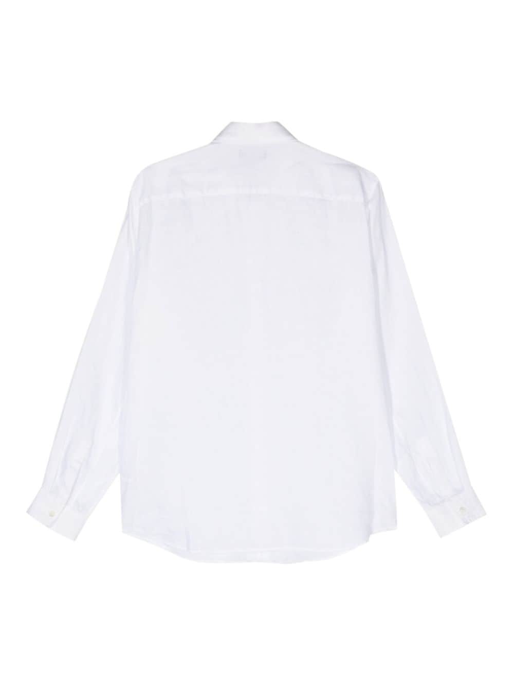 Theory Irving linen shirt - Wit