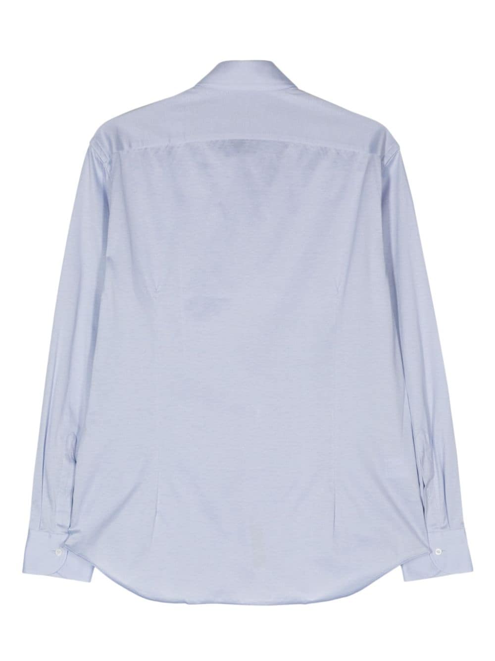 Corneliani jersey cotton shirt - Blauw