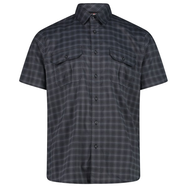 CMP  Shortsleeve Shirt Stretch - Overhemd, grijs/blauw