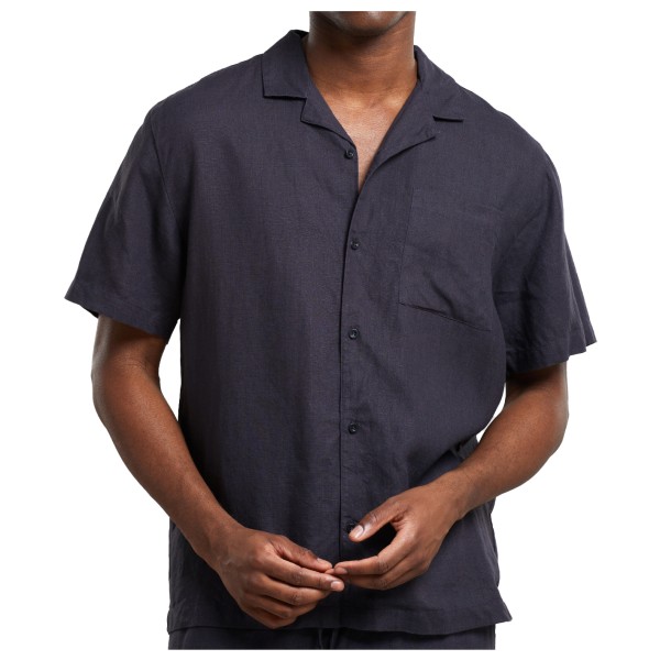 Dedicated  Shirt Marstrand Linen - Overhemd, grijs
