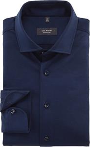 Olymp Signature Overhemd Jersey Navy