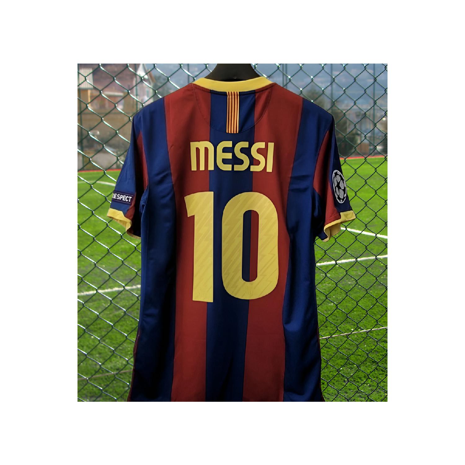 Palmiye Luggage & Bags Messi 2011/12 Champions League Nostalgia Jersey Barcelona .embroidery Detailed