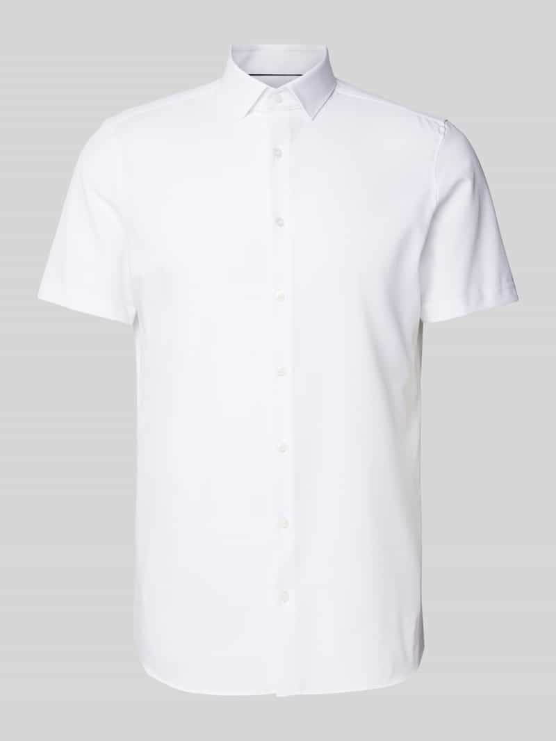 OLYMP Level Five Body fit zakelijk overhemd met 1/2-mouwen, model 'NEW YORK'