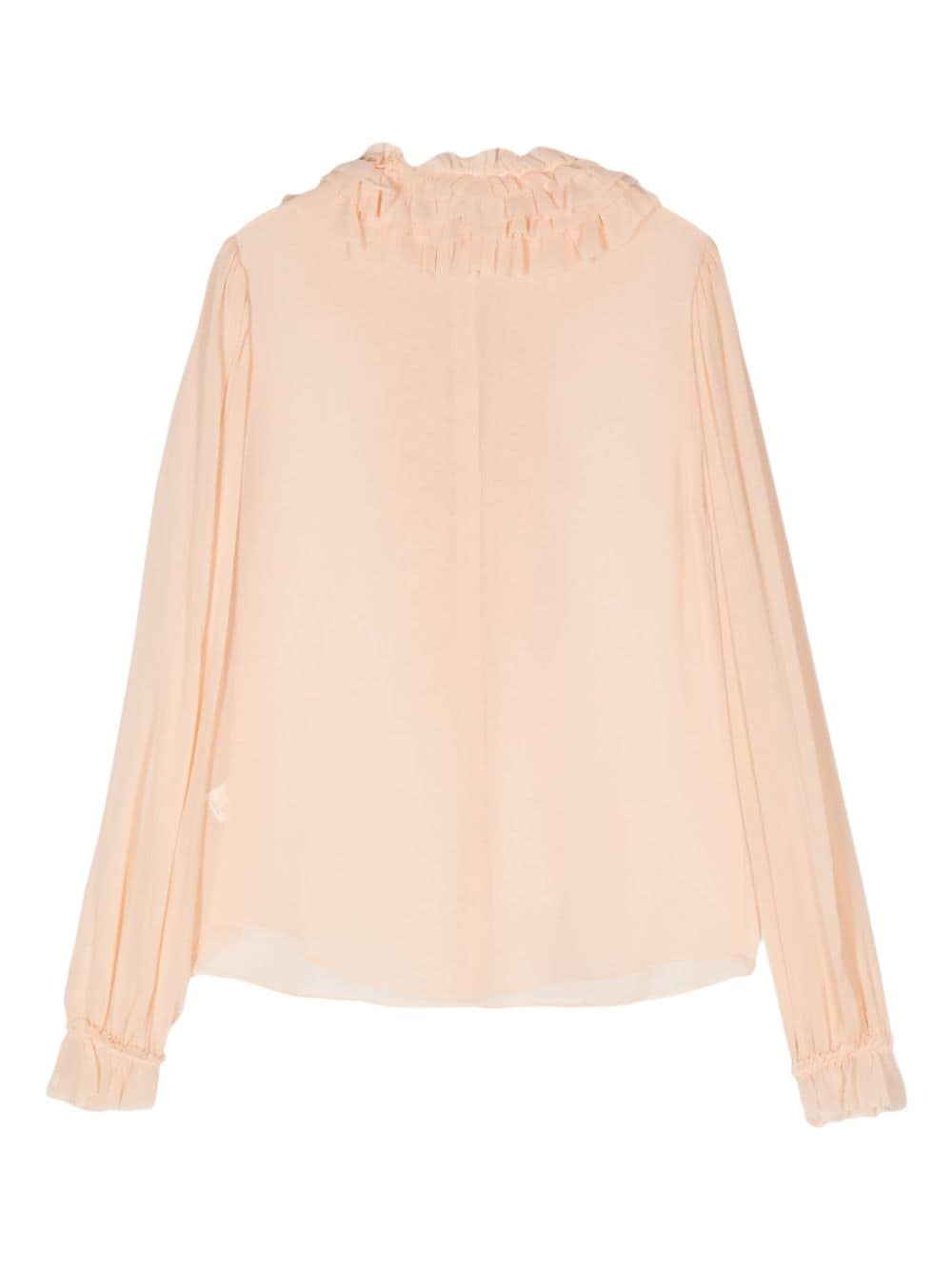 Ulla Johnson Nicola silk blouse - Roze